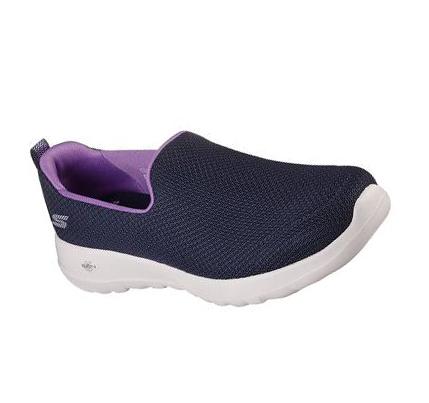 Női Skechers GOwalk Joy - Danil Gyalogló Cipő Sötétkék Levendula | HU5299G
