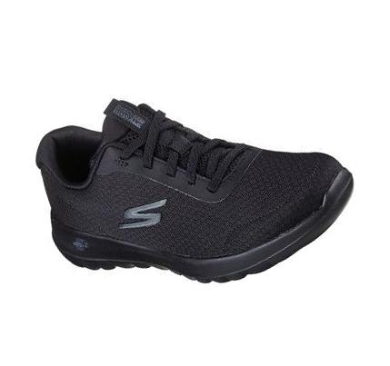 Női Skechers GOwalk Joy - Ecstatic Edzőcipő Fekete | HU4585X