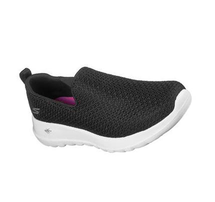 Női Skechers GOwalk Joy Gyalogló Cipő Fekete Fehér | HU5963X