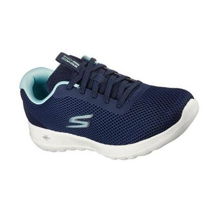 Női Skechers GOwalk Joy - Light Motion Gyalogló Cipő Sötétkék | HU5613D