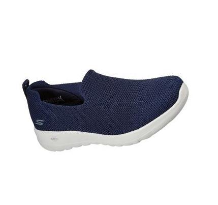 Női Skechers GOwalk Joy - Sensational Day Gyalogló Cipő Sötétkék Fehér | HU5324R