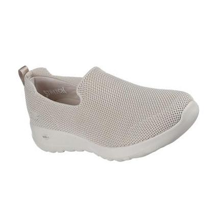 Női Skechers GOwalk Joy - Sensational Day Gyalogló Cipő Szürke Barna | HU5349E