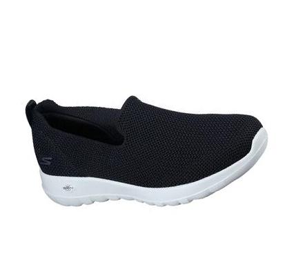 Női Skechers GOwalk Joy - Sensational Day Gyalogló Cipő Fekete Fehér | HU5688R