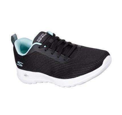 Női Skechers GOwalk Joy - Upturn Edzőcipő Fekete | HU6848S