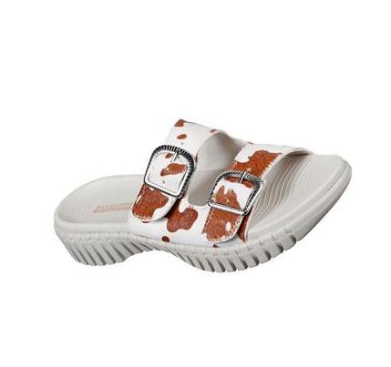 Női Skechers GOwalk Smart - Southern Belle Szandál Bézs | HU40673
