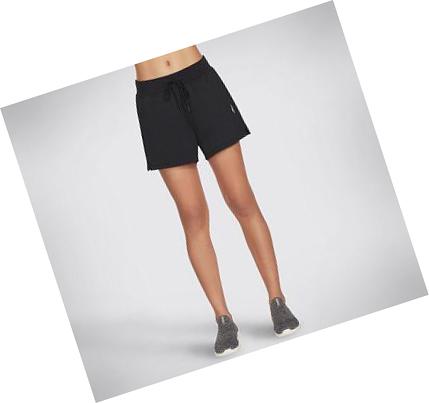 Női Skechers Getaway Rövidnadrág Fekete | HU59590