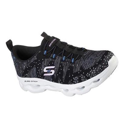 Női Skechers Glide-Step Allure Slip Ons Fekete | HUI388S
