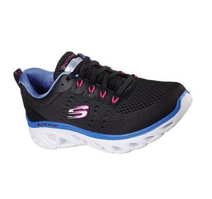 Női Skechers Glide-Step Sport - Fresh Charm Edzőcipő Fekete | HUA073E