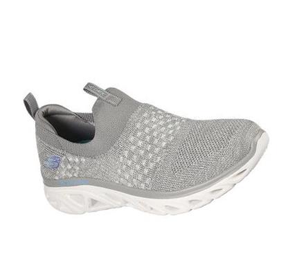 Női Skechers Glide-Step Sport - Lively Glow Gyalogló Cipő Szürke | HU68194