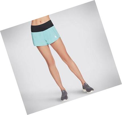 Női Skechers Going Places Run Rövidnadrág Türkiz | HU5847D