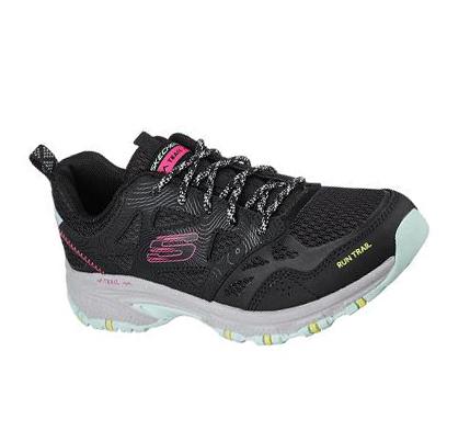 Női Skechers Hillcrest - Pure Escapade Túracipő Fekete Színes | HU67265