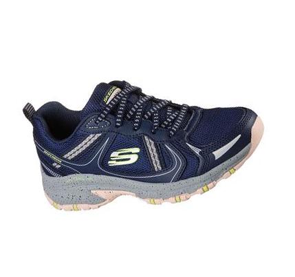 Női Skechers Hillcrest - Vast Adventure Túracipő Sötétkék Szürke | HU6680A