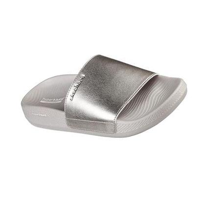 Női Skechers Hyper Papucs - Shine On Szandál Arany | HU45550