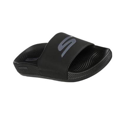 Női Skechers Hyper Papucs - Superb Szandál Fekete | HU4526K