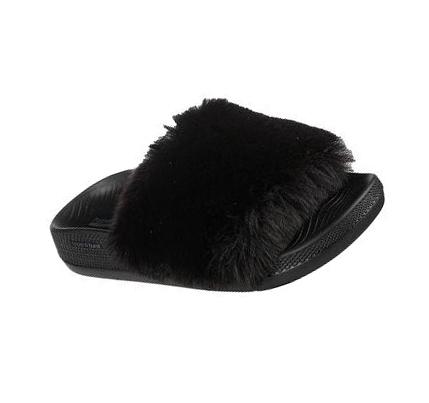 Női Skechers Hyper Papucs - Sweet Kiss Szandál Fekete | HU4480L