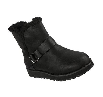 Női Skechers Keepsakes 2.0 - Cabin Feels Csizma Fekete | HU7063D