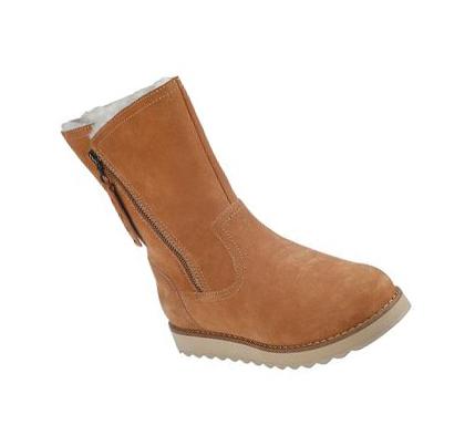 Női Skechers Keepsakes 2.0 - Warm Road Csizma Barna | HU7088C