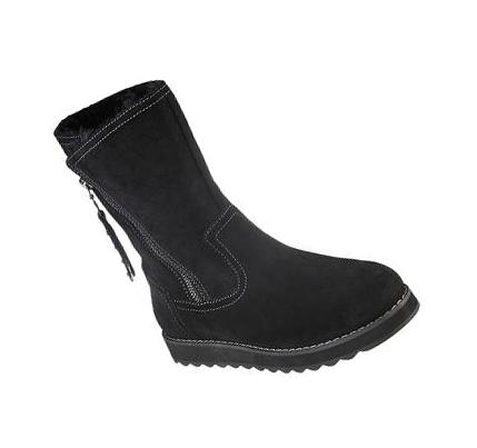 Női Skechers Keepsakes 2.0 - Warm Road Csizma Fekete | HU7113B