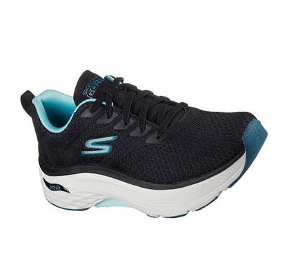 Női Skechers Max Cushioning Arch Fit Edzőcipő Fekete | HU7544W