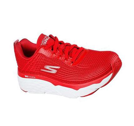 Női Skechers Max Cushioning Elite Edzőcipő Piros | HU74733