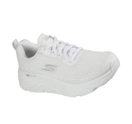 Női Skechers Max Cushioning Elite Edzőcipő Fehér | HU7498S