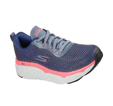 Női Skechers Max Cushioning Elite Edzőcipő Lila Rózsaszín | HU7622W