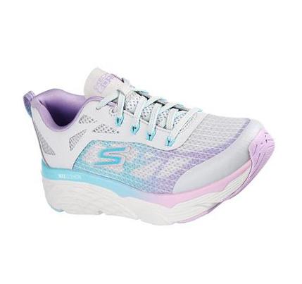 Női Skechers Max Cushioning Elite - Even Stride Edzőcipő Szürke Levendula | HU7594K
