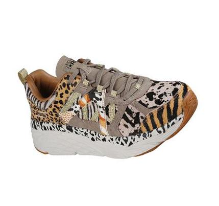 Női Skechers Max Cushioning Elite - Kingdom Edzőcipő Színes | HU7273E
