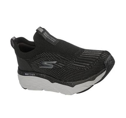 Női Skechers Max Cushioning Elite - Promised Day Edzőcipő Fekete Szürke | HU75970
