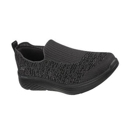 Női Skechers Max Cushioning Lite - Cali Tones Slip Ons Fekete Szürke | HU61630