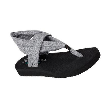 Női Skechers Meditation - Studio Kicks Szandál Szürke | HU5567P