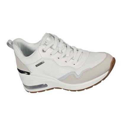 Női Skechers Million Air - Air-Ess Éktalpú Cipő Fehér | HU30533