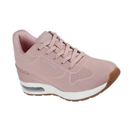 Női Skechers Million Air - Lifted Éktalpú Cipő Lila | HU3042A