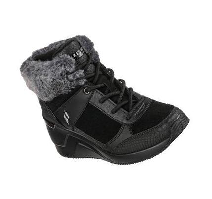 Női Skechers Million - Wild Intuition Éktalpú Cipő Fekete | HUA980C