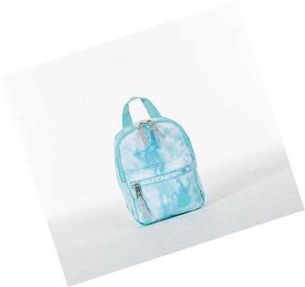 Női Skechers Mini Tie Dye Hátizsák Kék | HUA597D