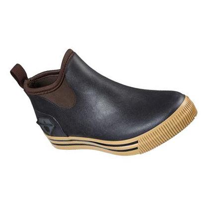 Női Skechers Moltke - Moncks WP Munkacipő Barna | HU5846B