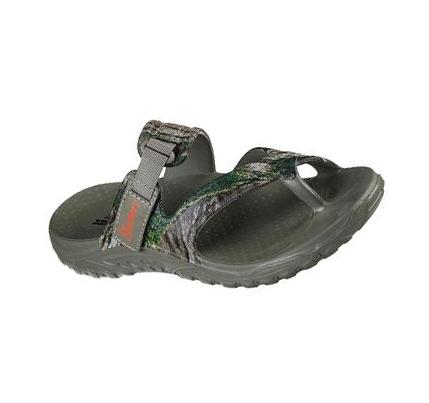 Női Skechers Mossy Oak Foamies: Reggae - Countrified Szandál Olivazöld Színes | HU4378S