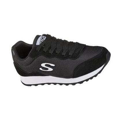 Női Skechers OG 85 - Vibe'in Alkalmi Cipő Fekete Fehér | HUA313Q