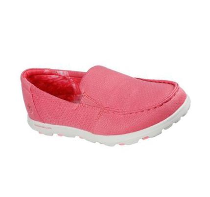 Női Skechers On-the-GO 2.0 - Catalina Slip Ons Korall | HUA338A