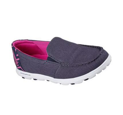 Női Skechers On-the-GO 2.0 - Key West Slip Ons Sötétkék | HUA413G