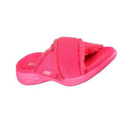 Női Skechers On-the-GO 600 - Joyful Papucs Rózsaszín | HU5778L
