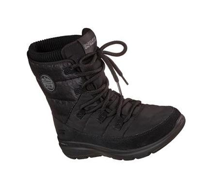 Női Skechers On the GO Glacial Ultra - Continental Csizma Fekete | HU8038W