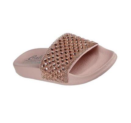 Női Skechers Pop Ups - Papucs By Szandál Rózsaszín | HU5528C