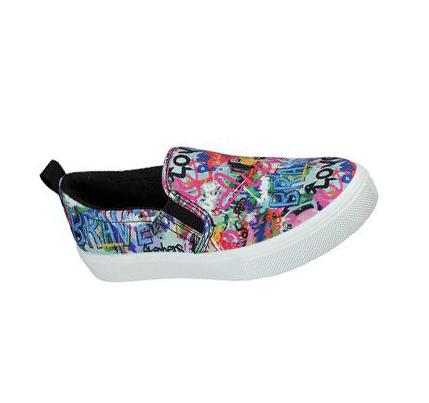 Női Skechers Poppy - Bold Love Slip Ons Színes | HUA513D