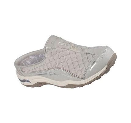 Női Skechers Relaxed Fit: Arch Fit - Commute Slip Ons Szürke Barna | HUA6138