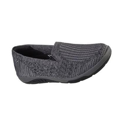 Női Skechers Relaxed Fit: Arch Fit Reggae Cup - For Fun Slip Ons Fekete | HUA688S