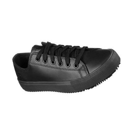 Női Skechers Relaxed Fit: Arispel SR Munkacipő Fekete | HU5021P