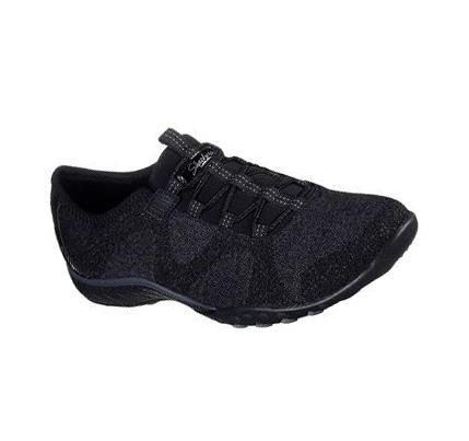 Női Skechers Relaxed Fit: Breathe-Easy - Opportuknity Alkalmi Cipő Fekete | HU3524L