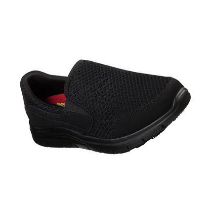 Női Skechers Relaxed Fit: Cozard SR Munkacipő Fekete | HU4496A