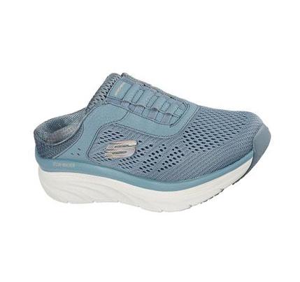 Női Skechers Relaxed Fit: D'Lux Walker - Calm Aura Gyalogló Cipő Fekete | HU3323G